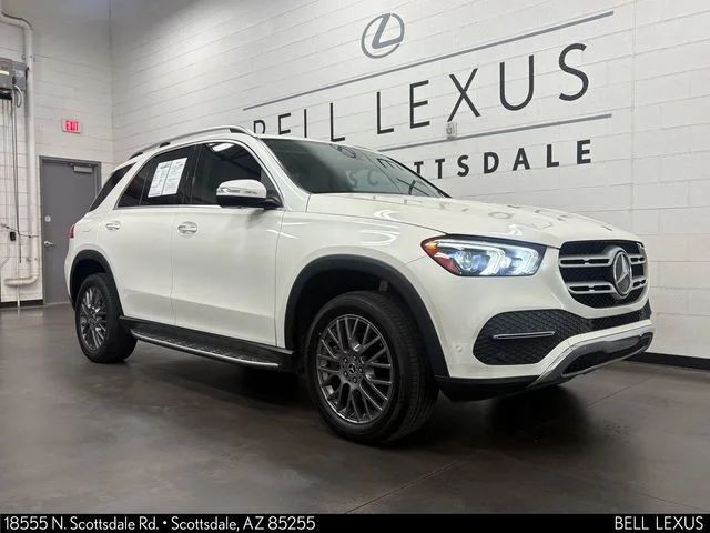 Used 2021 White Mercedes-Benz GLE 350 image 2