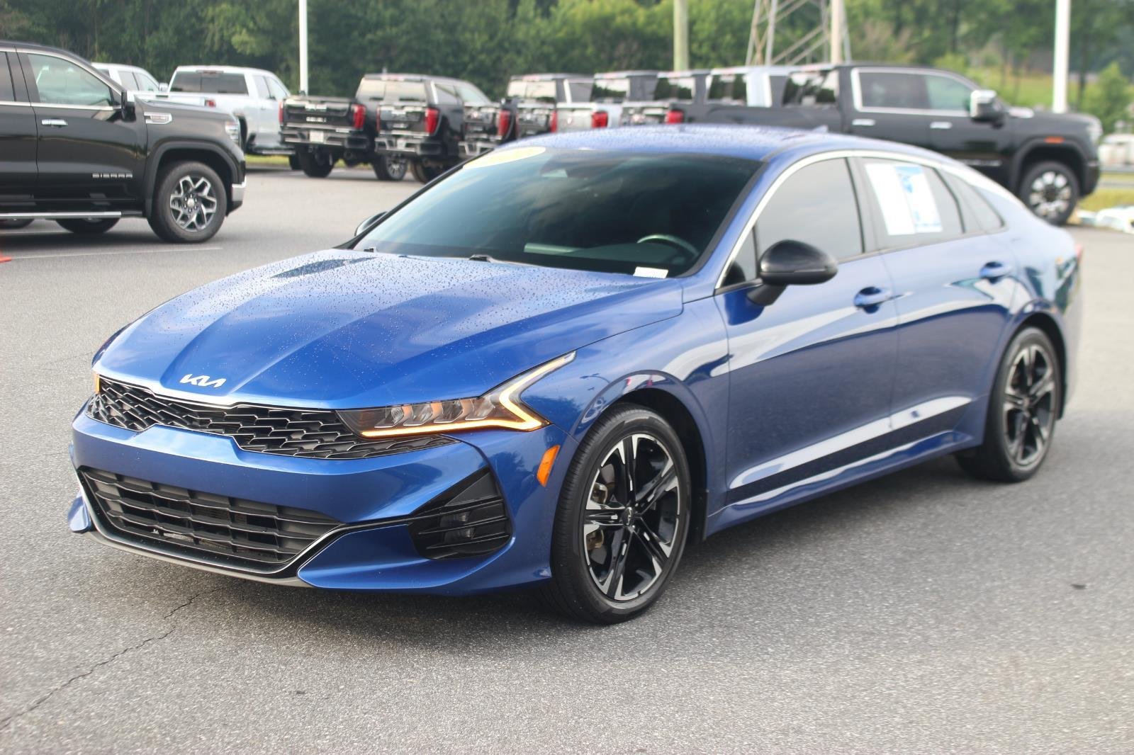 Used 2022 Blue Kia GT-Line image 3