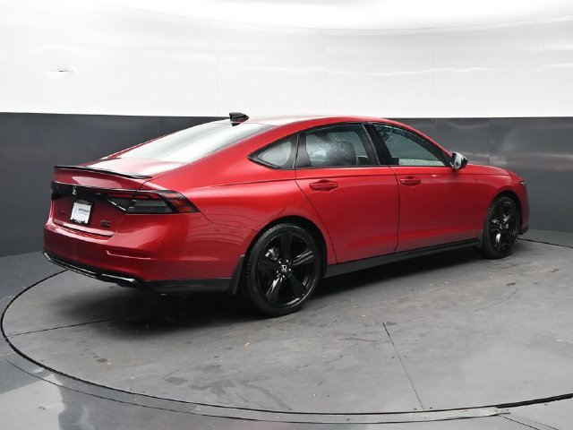 Certified Used 2026 Radiant Red Metallic Honda Sport-L Hybrid image 44