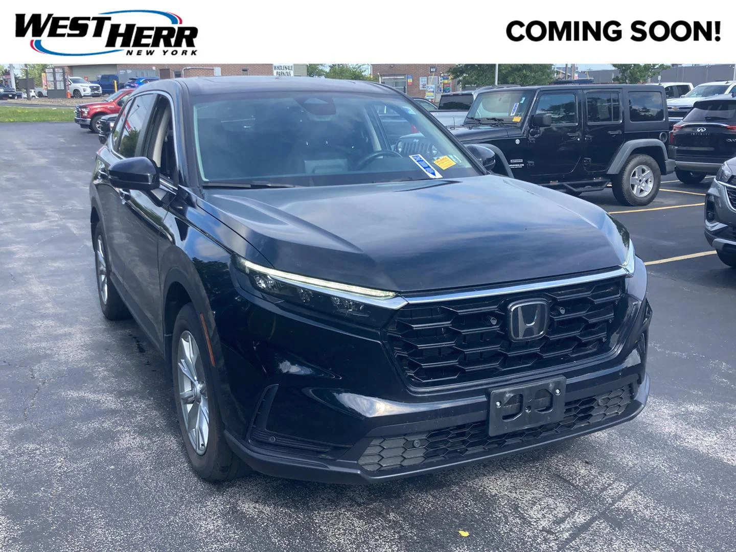 Used 2024 Crystal Black Pearl Honda EX-L image 1