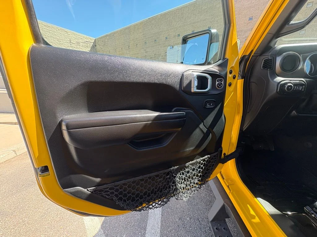 Used 2020 Yellow Jeep Unlimited Sport image 17