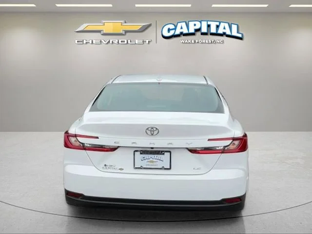 Used 2025 White Toyota LE image 4