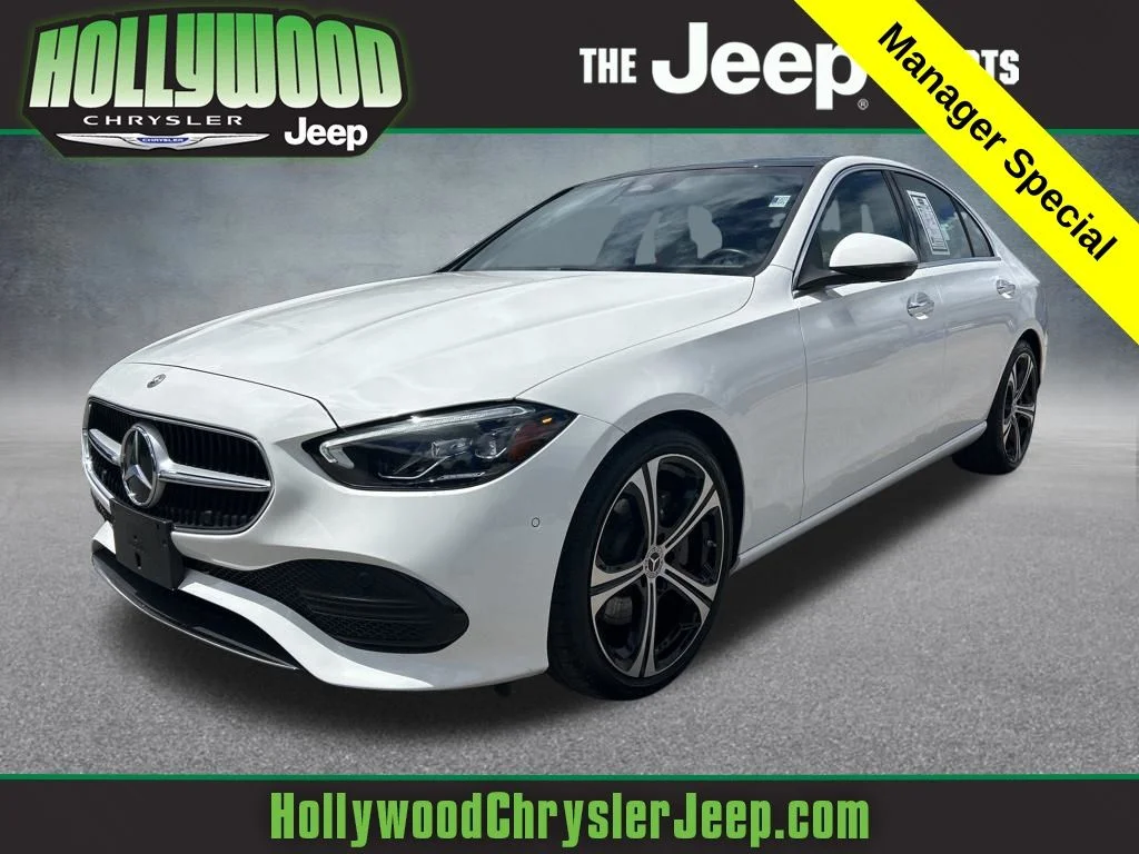 Used 2025 White Mercedes-Benz C 300 image 1