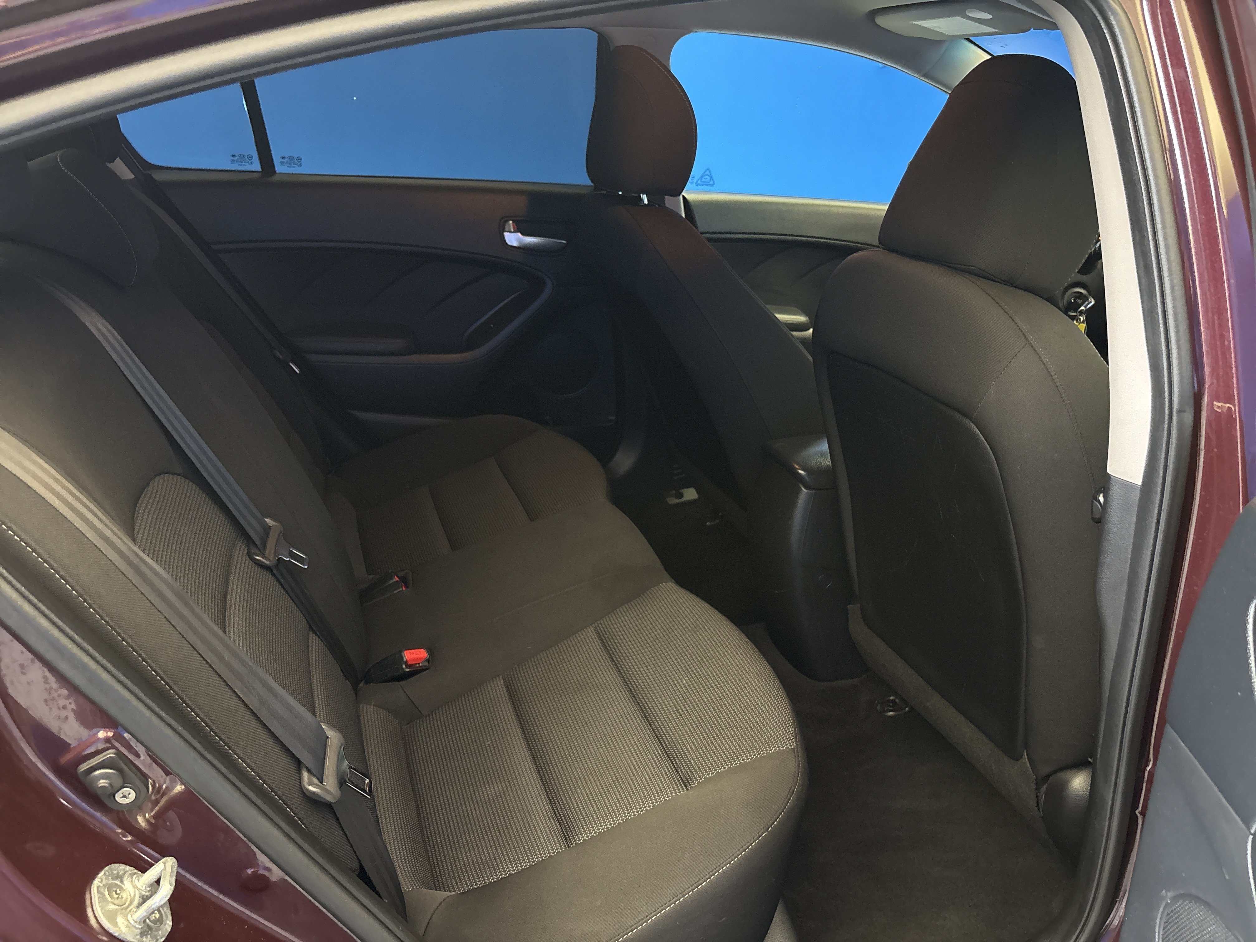 Used 2017 Red Kia LX image 21