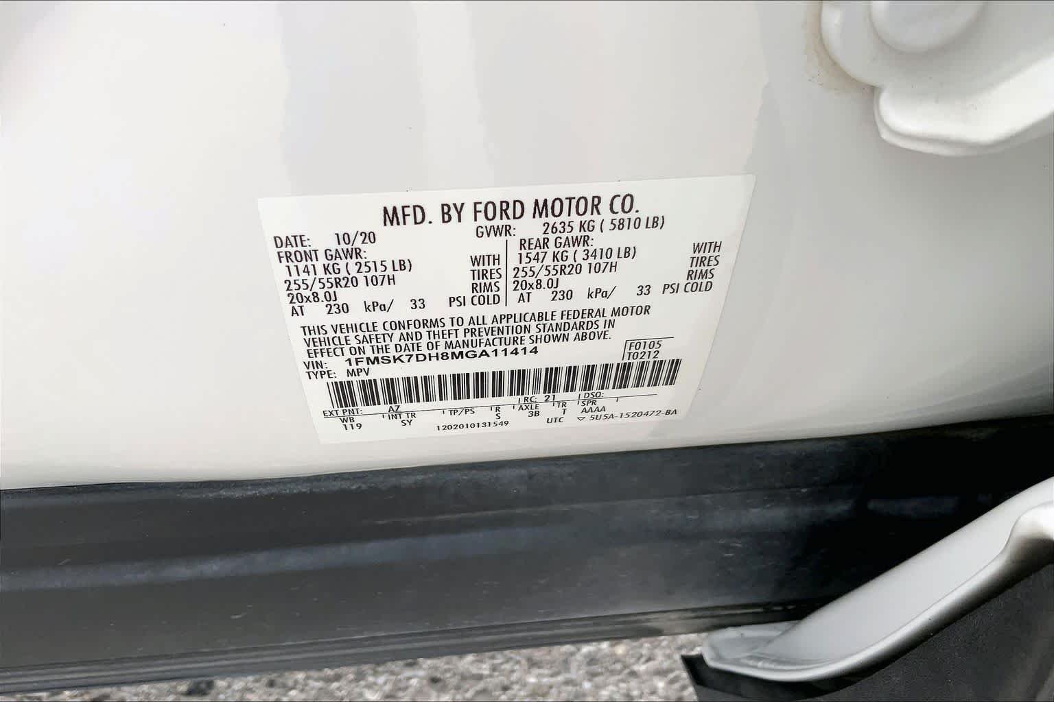 Certified Used 2021 Star White Ford XLT image 32
