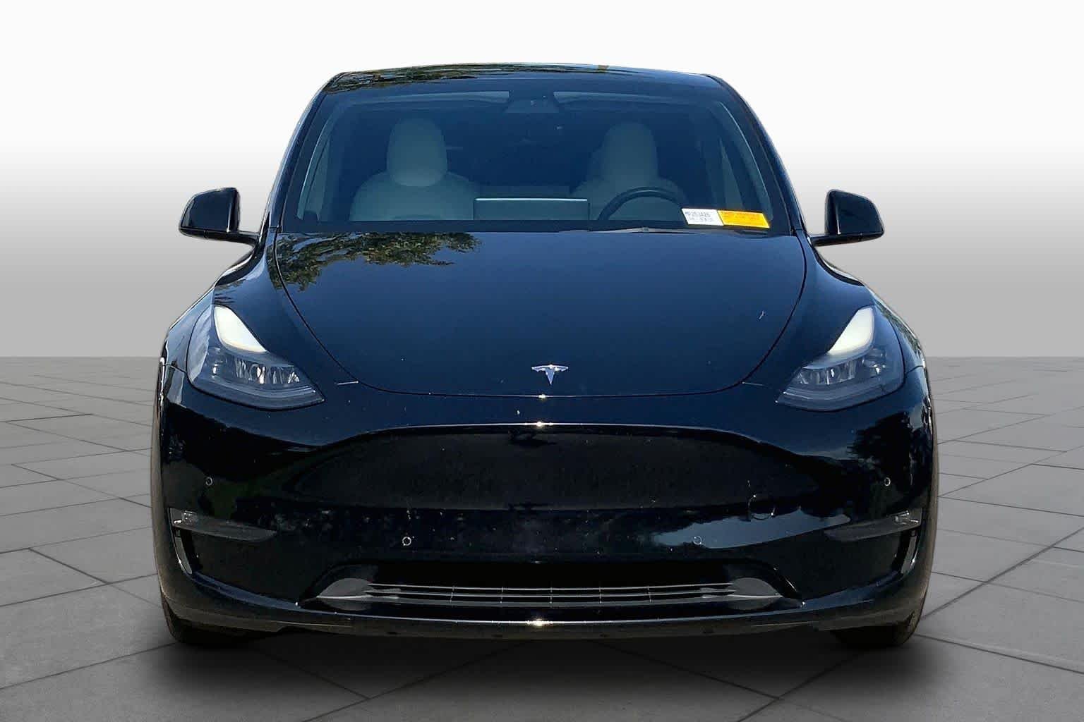 Used 2021 Solid Black Tesla Performance image 3