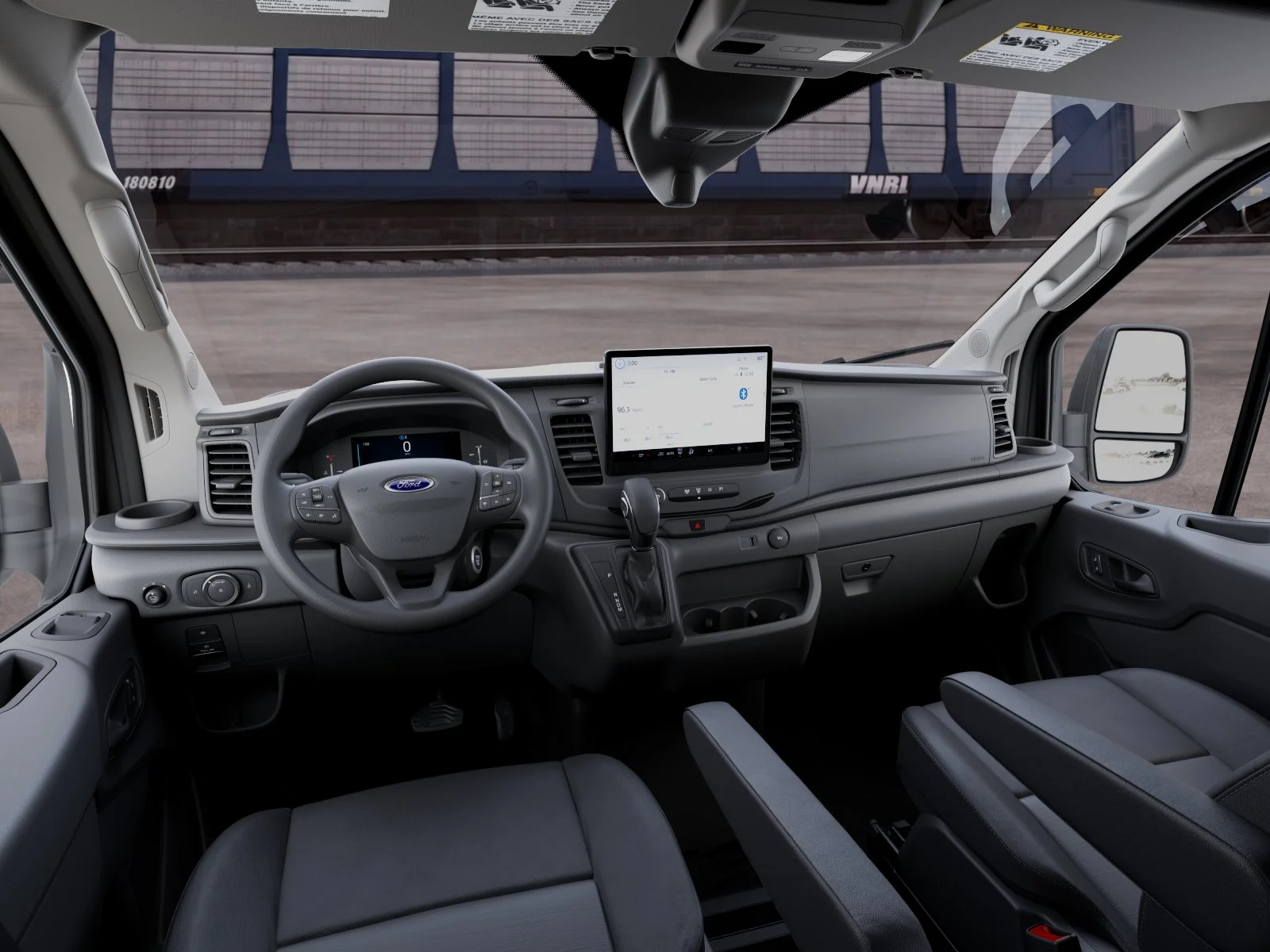 New 2027 Oxford White Ford Cargo Van image 9