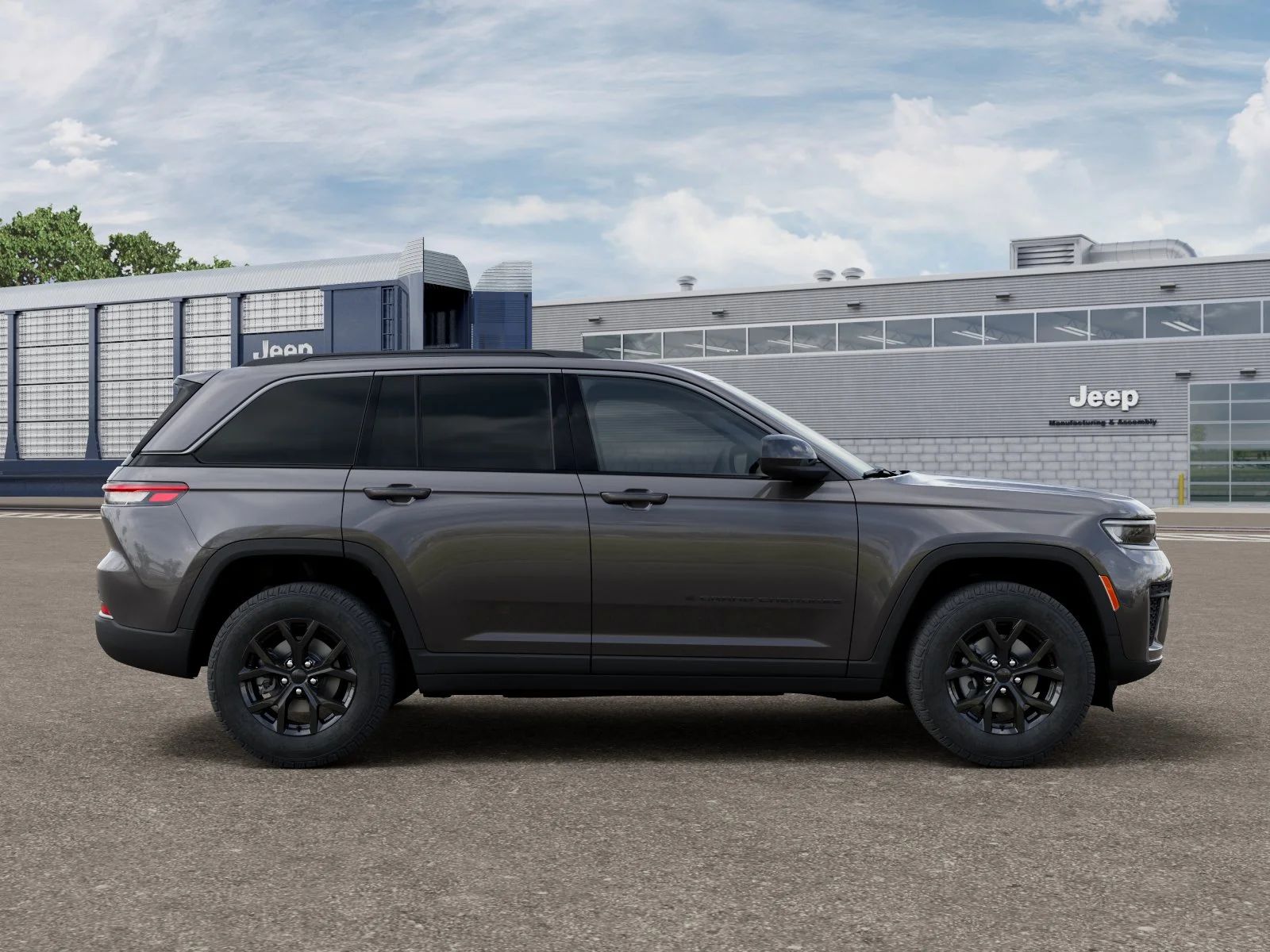 New 2026 Baltic Gray Metallic Clear-Coat Exterior Paint Jeep Laredo image 12
