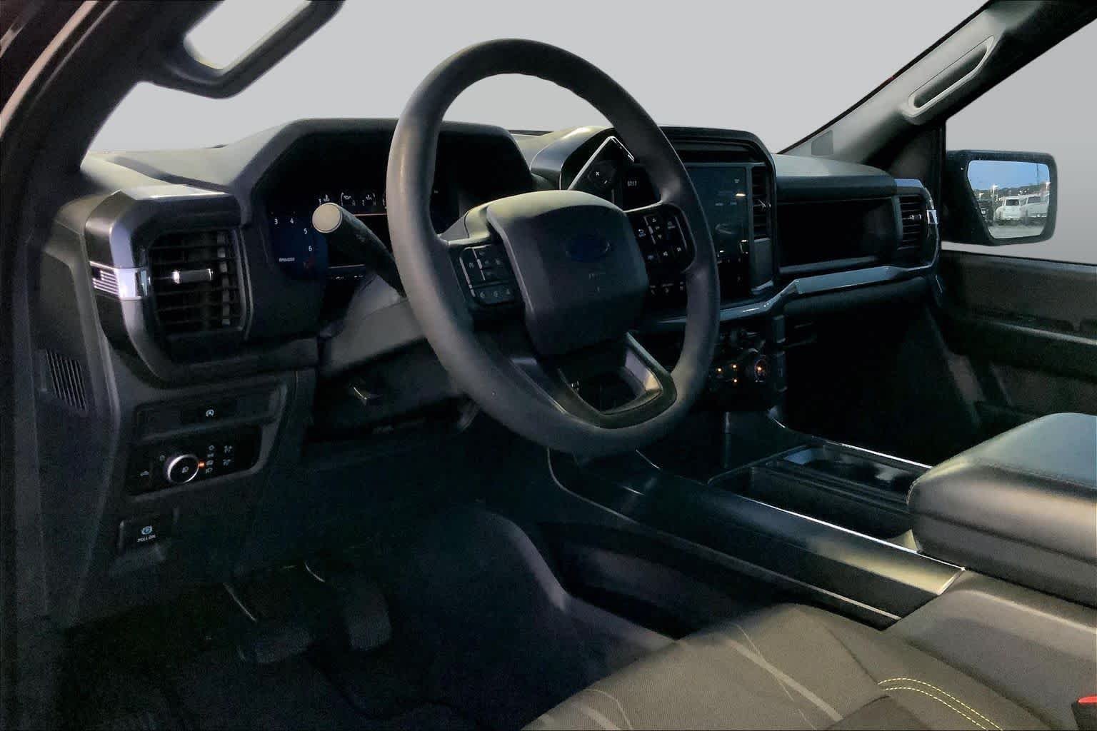 Used 2025 Agate Black Metallic Ford STX image 16