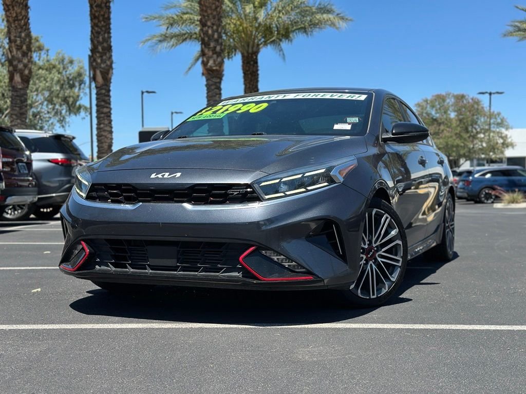 Used 2022 Gray Kia GT image 2