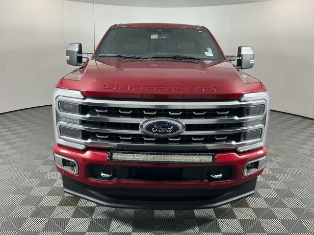 Used 2024 Red Ford Platinum image 2