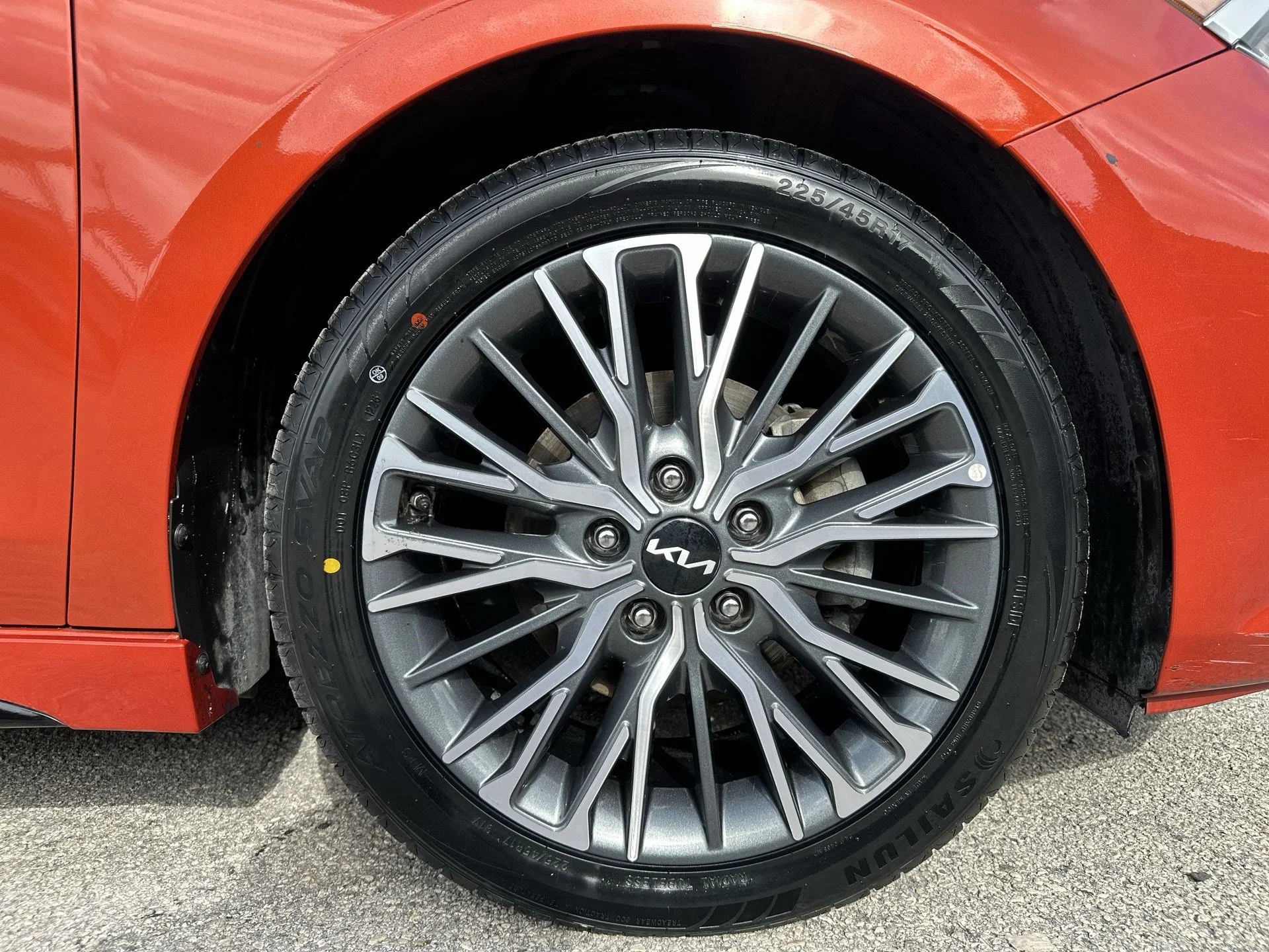 Certified Used 2022 Fire Orange Kia GT-Line image 18