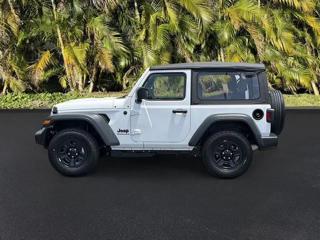 New 2026 Bright White Clear-Coat Exterior Paint Jeep Sport image 8