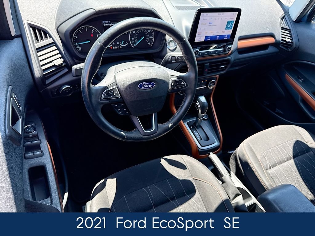 Used 2021 Blue Ford SE image 26