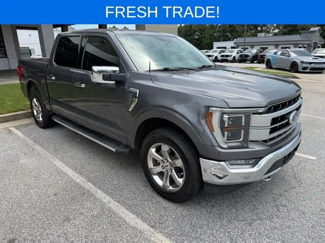 Used 2021 Gray Ford Lariat image 1
