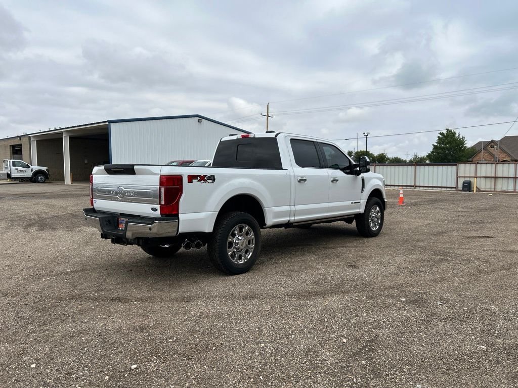 Used 2022 Oxford White Ford King Ranch image 8