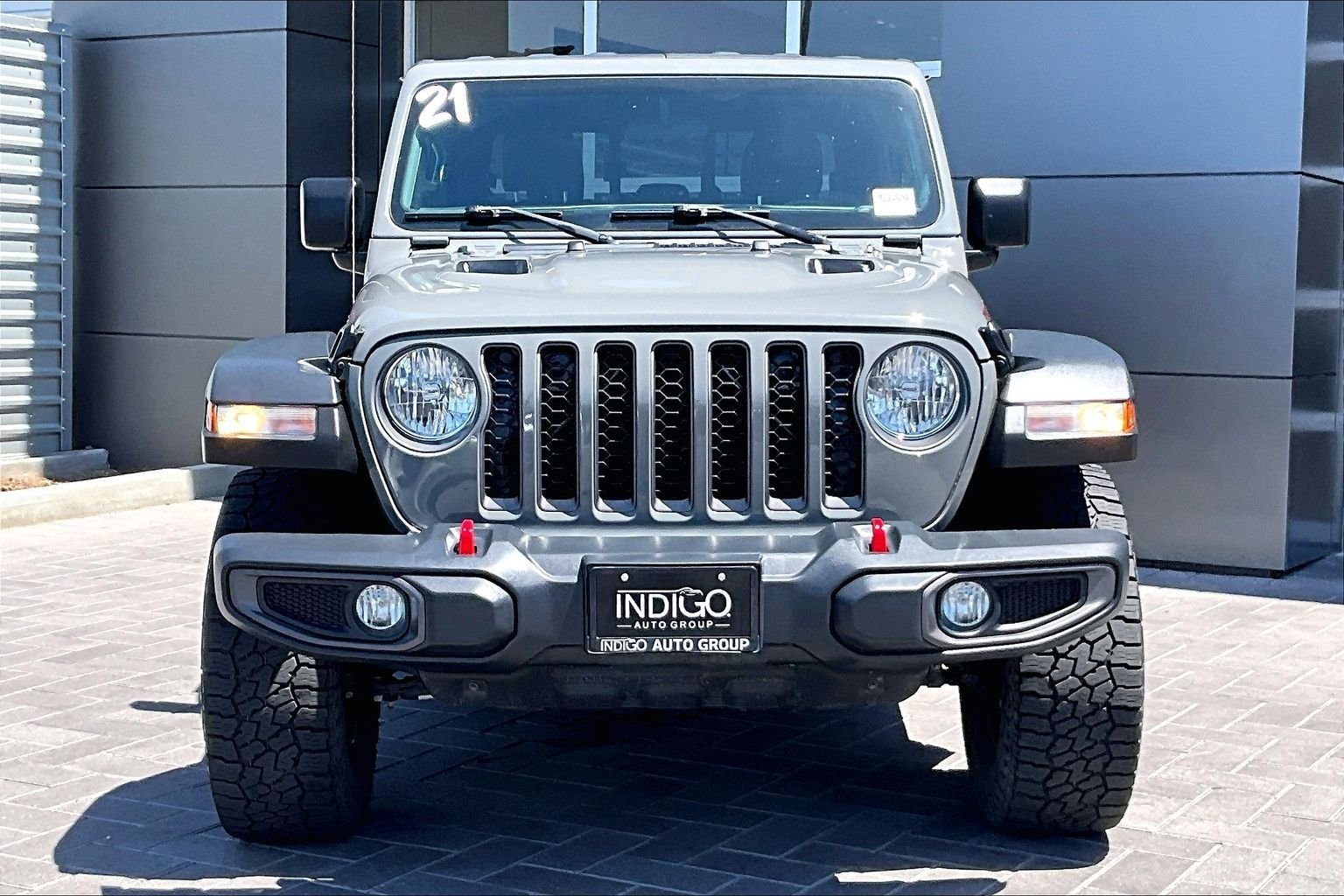 Used 2021 Gray Jeep Rubicon image 2