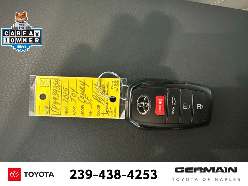Used 2025 Blue Toyota SE image 20