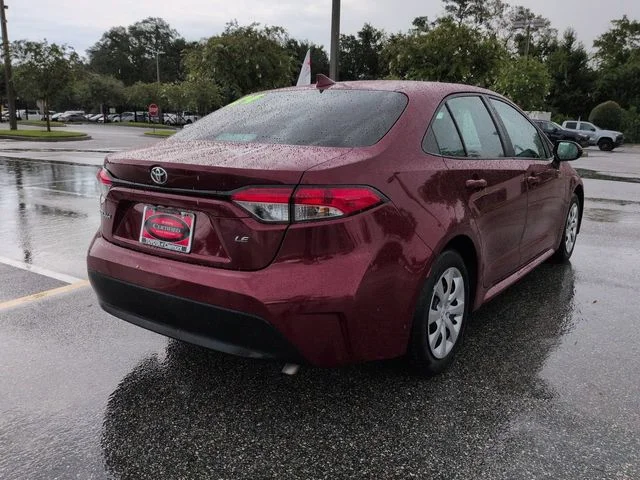 Certified Used 2024 Red Toyota LE image 4