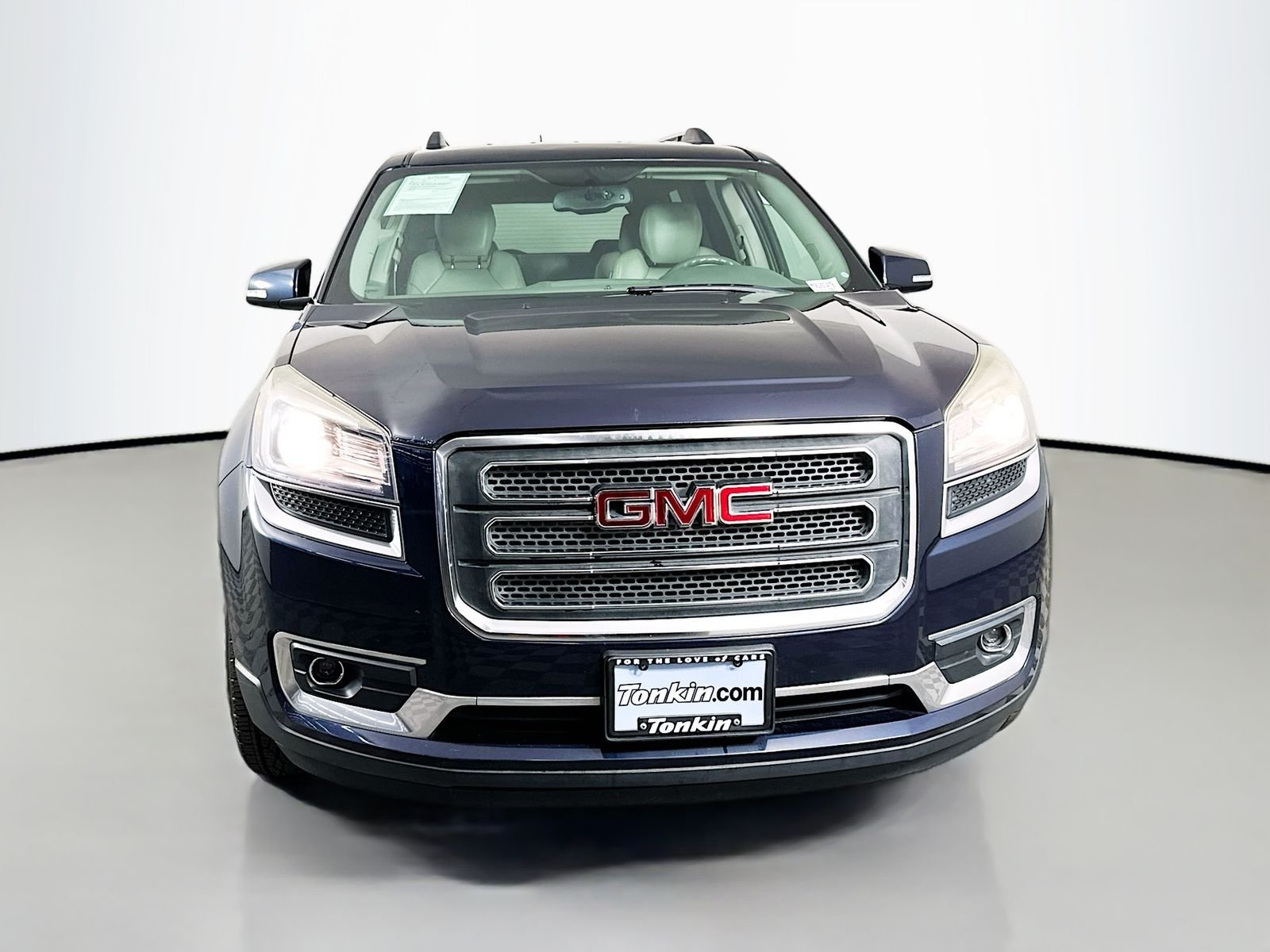 Used 2015 Dark Sapphire Blue Metallic GMC SLT-1 image 2