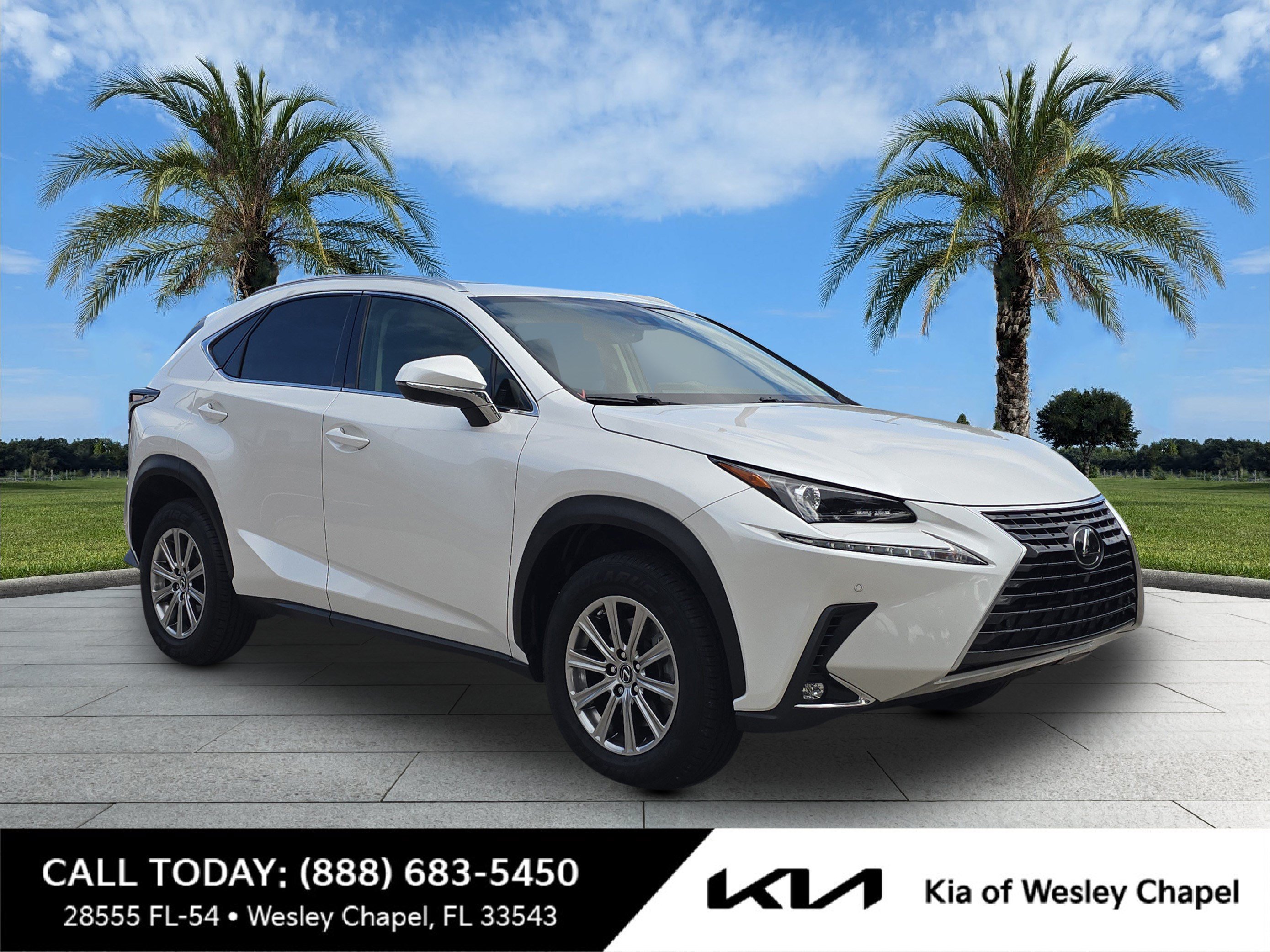 Used 2021 White Pearl Lexus NX 300 image 1