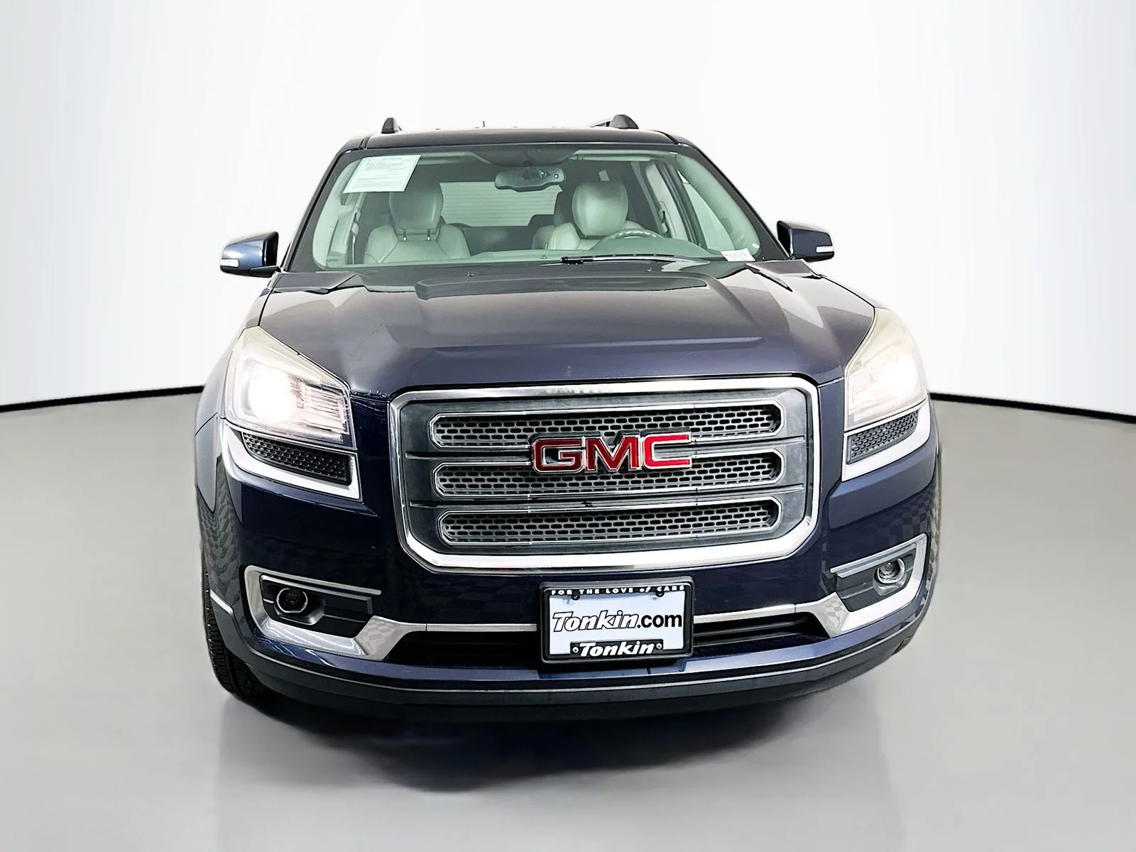 Used 2015 Dark Sapphire Blue Metallic GMC SLT-1 image 2