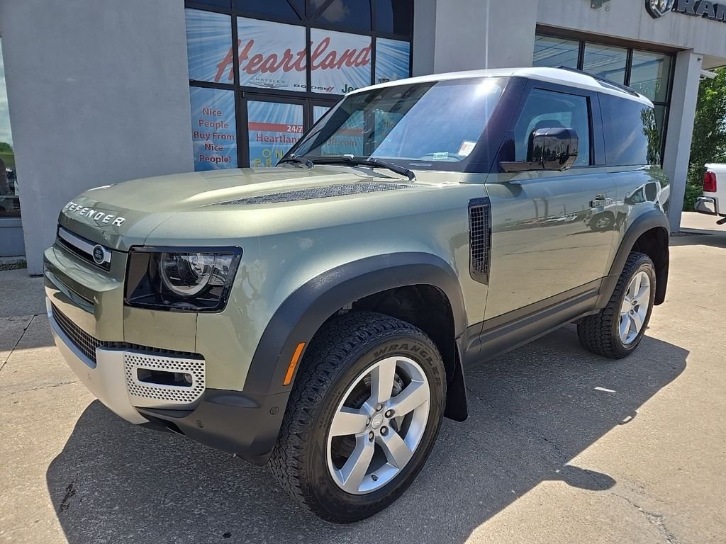 Used 2021 Land Rover Defender First Edition with VIN SALEV6RU3M2049888 for sale in Kansas City