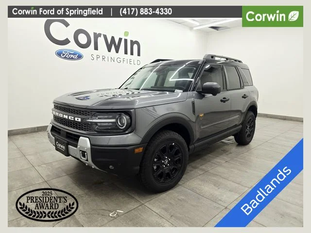 New 2026 Carbonized Gray Metallic Ford Badlands® image 1