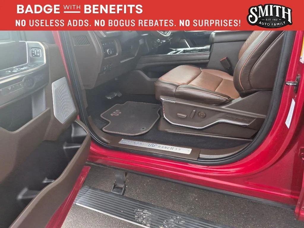 Certified Used 2024 Rapid Red Metallic Tinted Clearcoat Ford King Ranch image 17