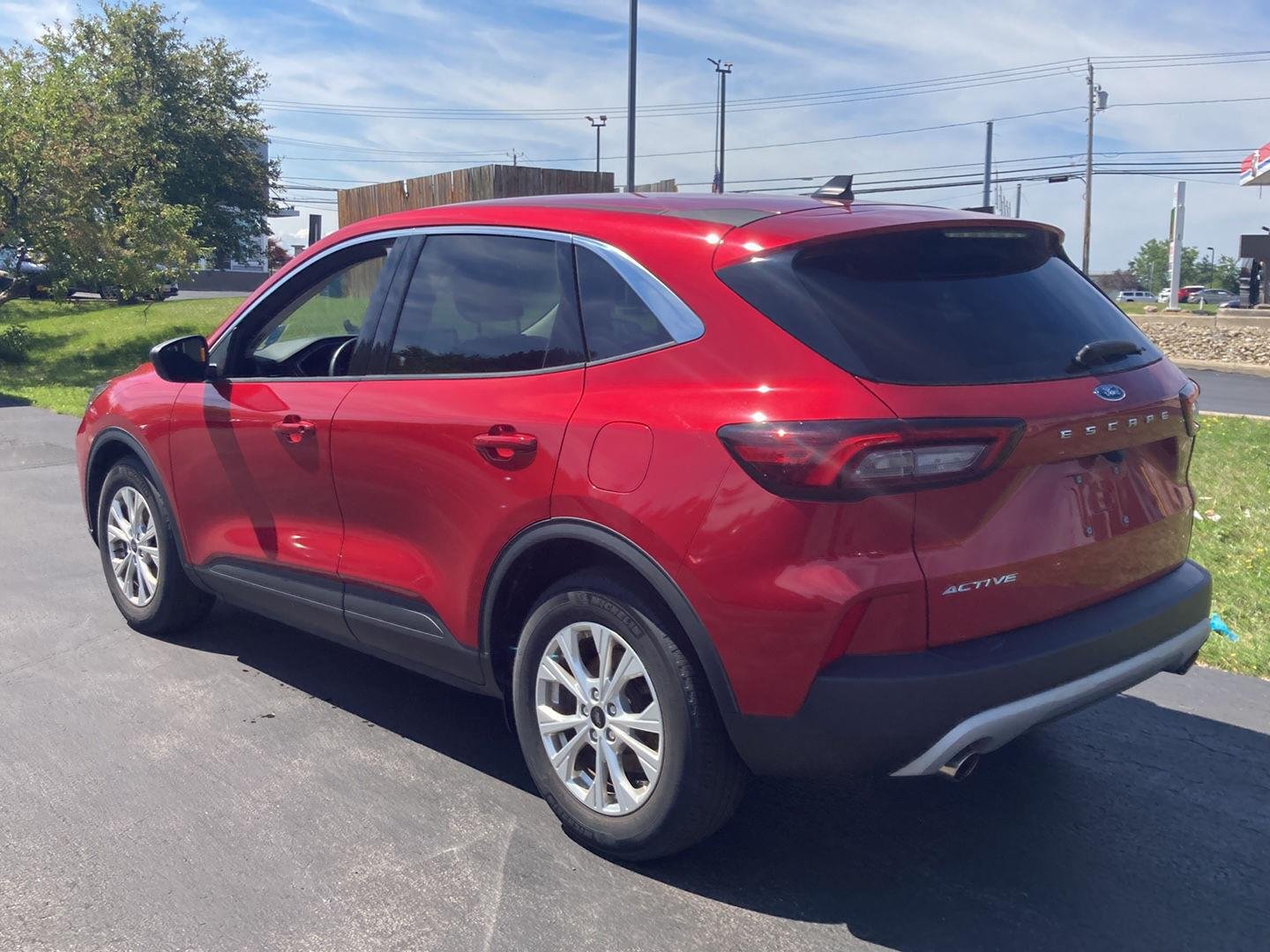 Used 2023 Rapid Red Metallic Tinted Clearcoat Ford Active image 5