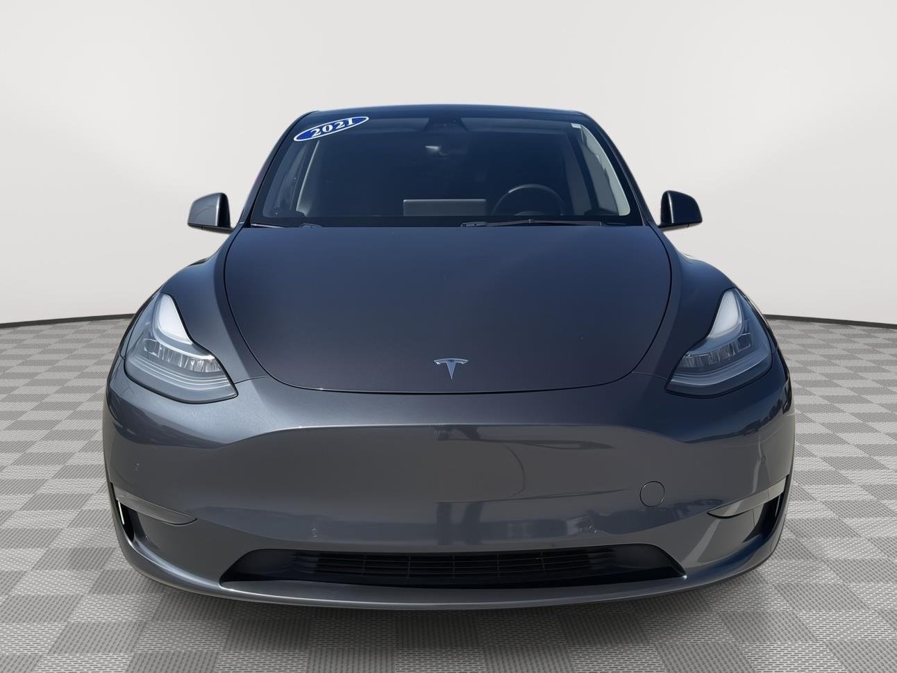 Used 2021 Midnight Silver Metallic Tesla Long Range image 2