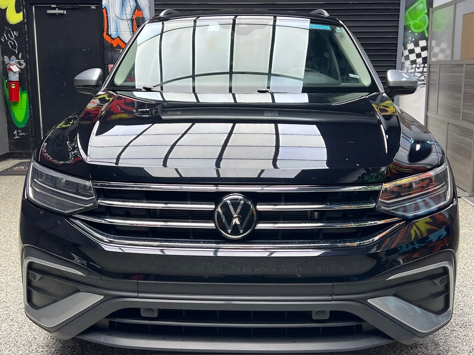 Used 2024 Deep Black Pearl (2t2t) Volkswagen Wolfsburg Edition image 2