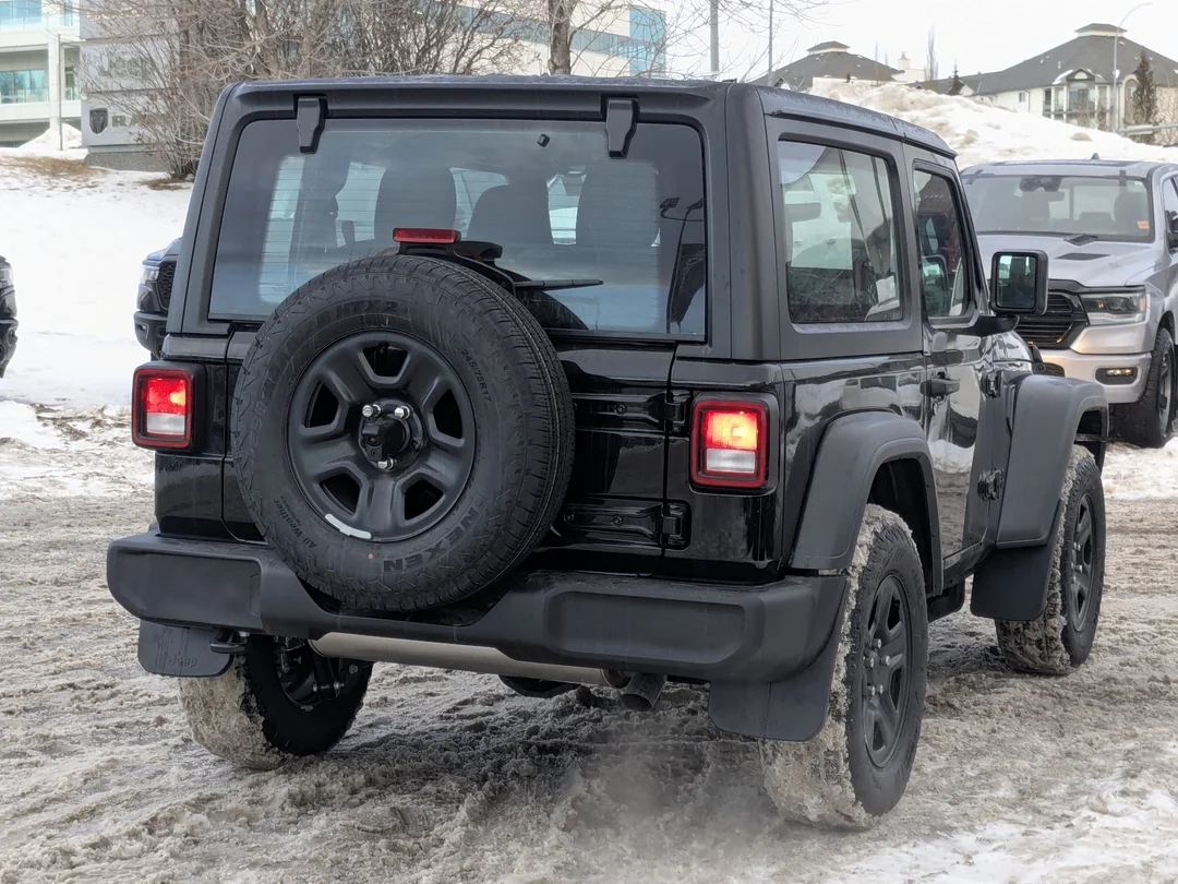 New 2026 Black Jeep Sport - - 4x4 - 2.0L Turbo Engine - 12.3 Uconnect 5 Display - Black Freedom Hardtop & More! image 8
