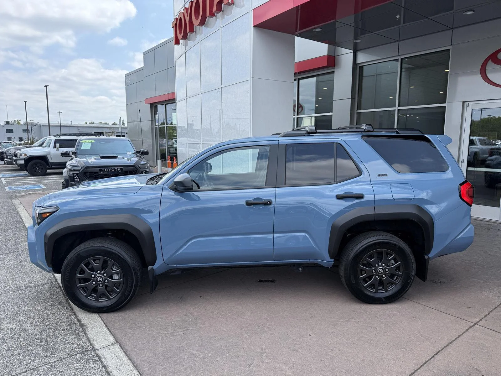 Used 2025 Heritage Blue Toyota SR5 image 3