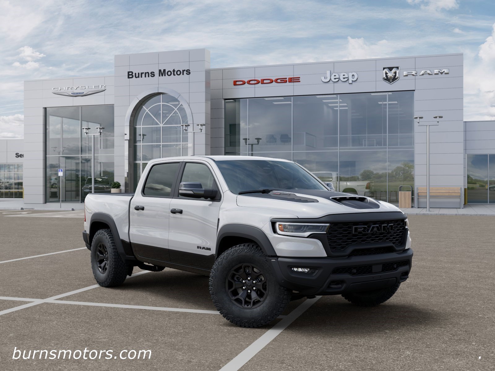 New 2026 Bright White Clear-Coat Exterior Paint Ram RHO image 5