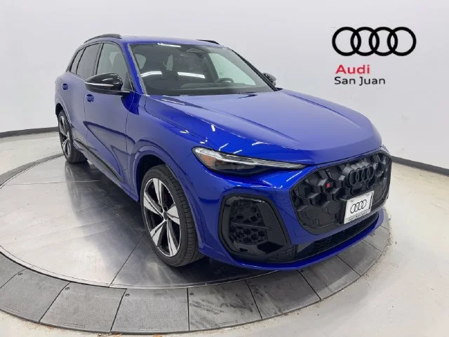 New 2026 Blue Audi Premium Plus image 1