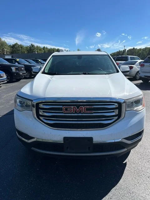 Used 2018 GMC Acadia SLT-1 with VIN 1GKKNULSXJZ206667 for sale in Manistee, MI