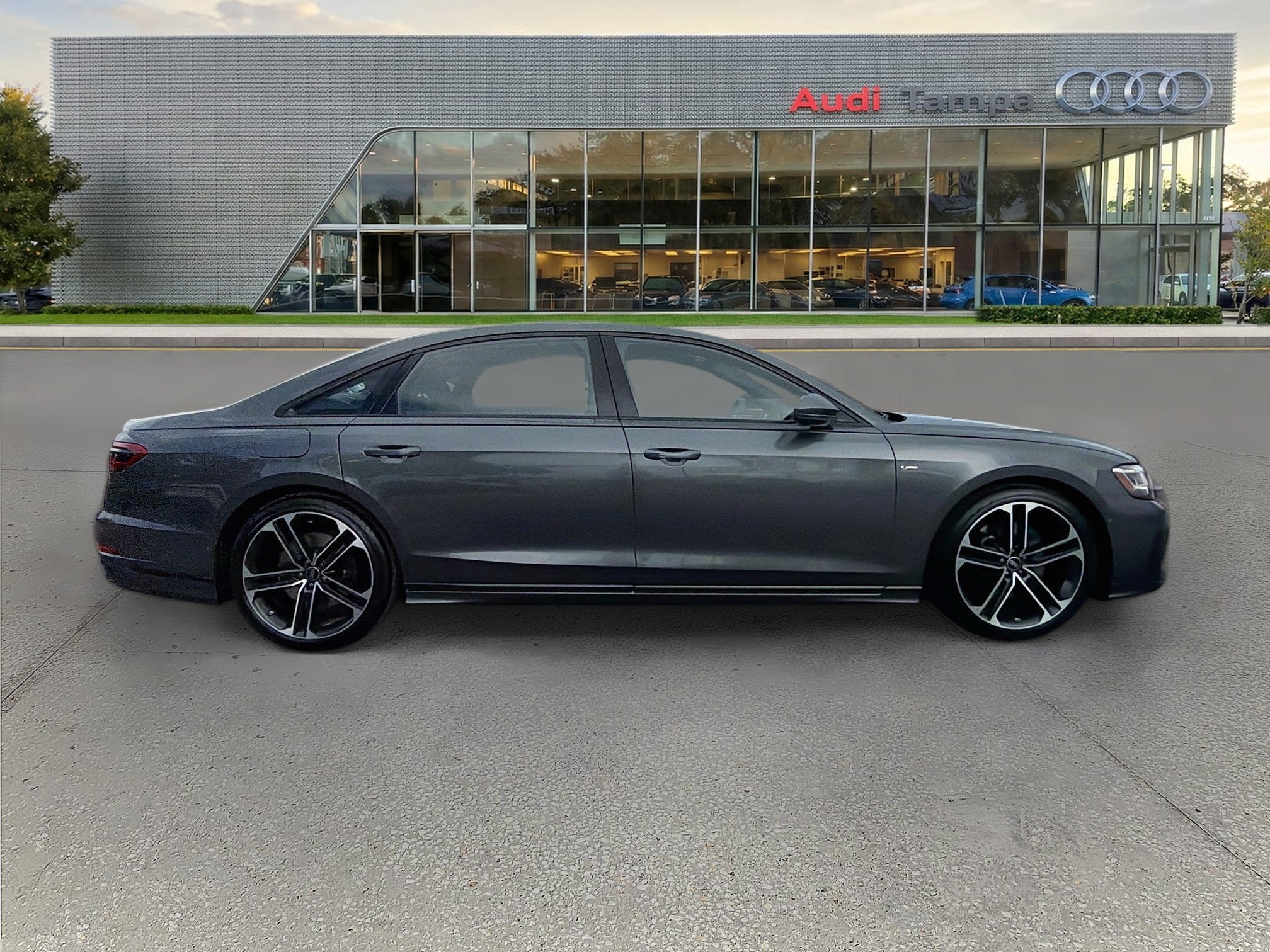 New 2026 Daytona Gray Pearl Effect Audi 4DR L QTRO 55 TFS image 2