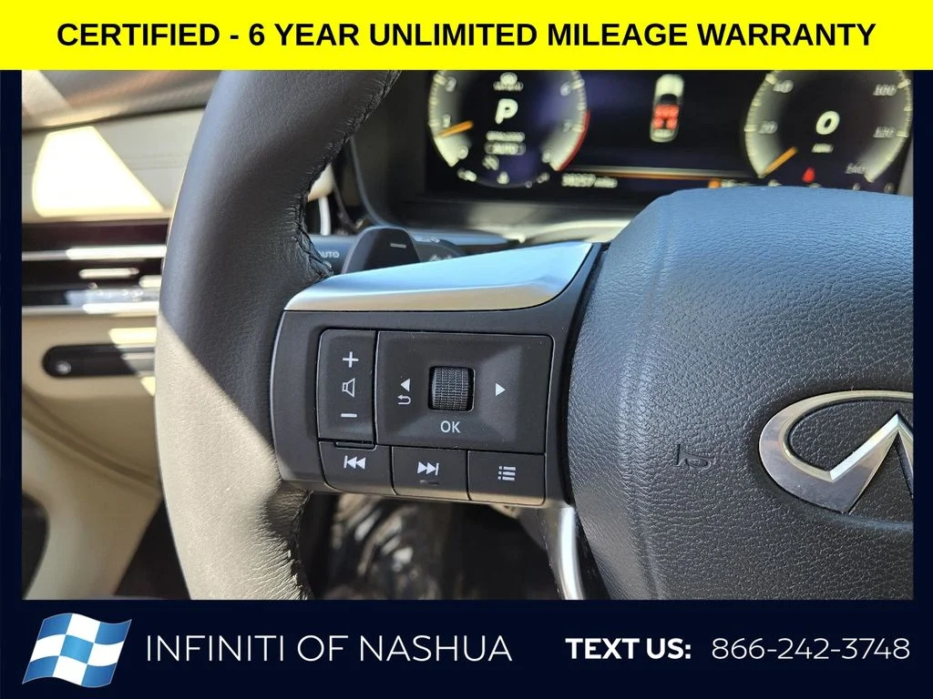 Certified Used 2023 Blue INFINITI LUXE image 33