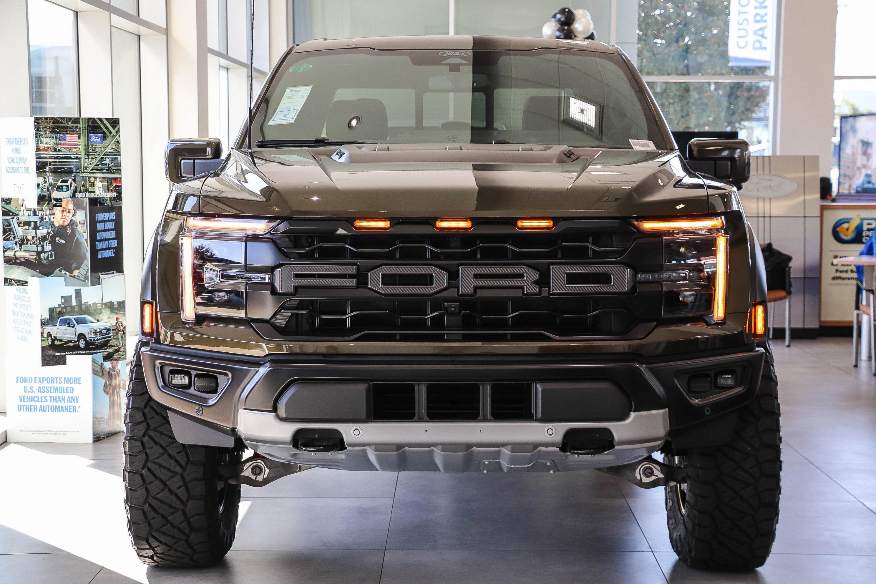 New 2026 Shelter Green Ford Raptor® image 2