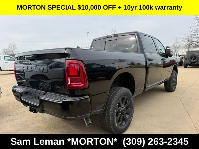 New 2026 Diamond Black Crystal Pearl-Coat Exterior Paint Ram Big Horn image 9