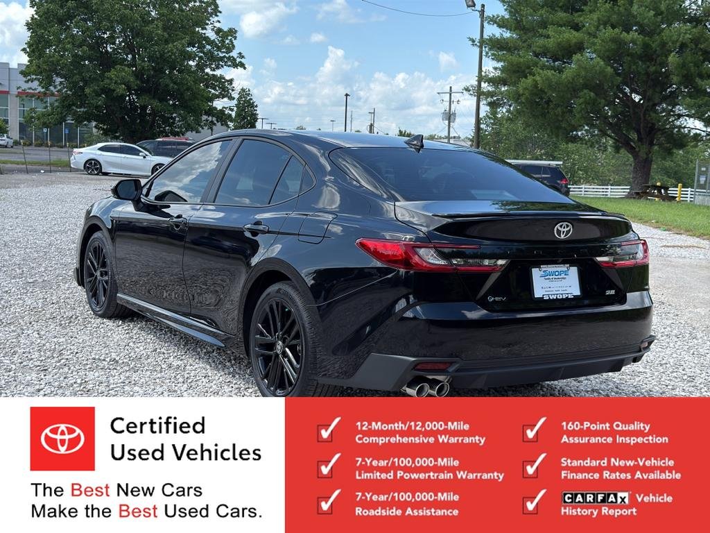 Used 2026 Midnight Black Metallic Toyota SE image 5