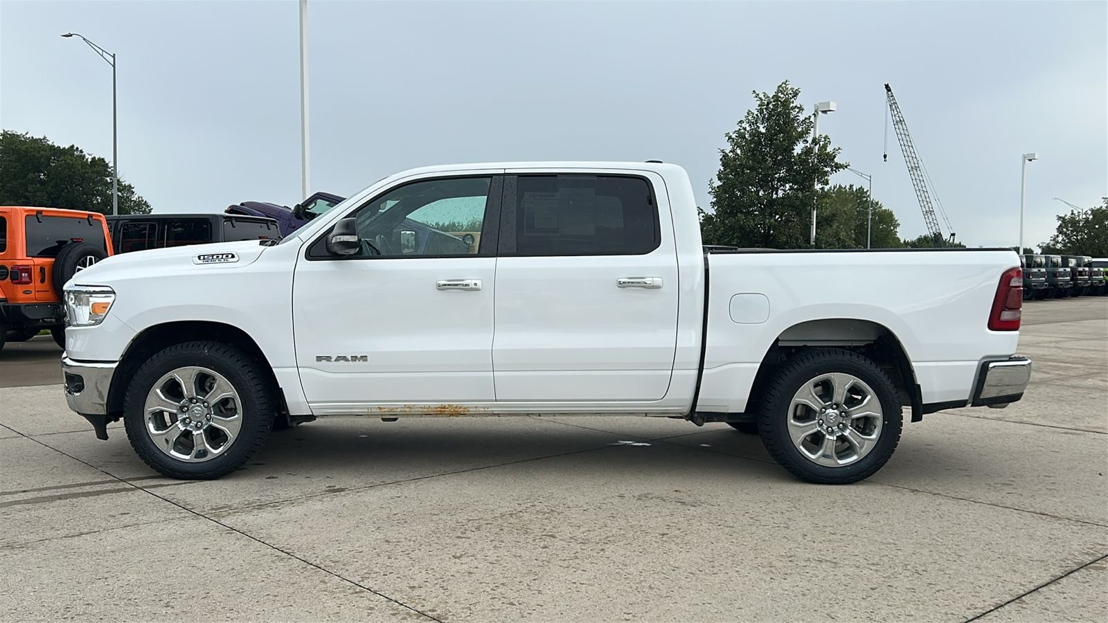 Used 2020 White Ram Big Horn/Lone Star image 7