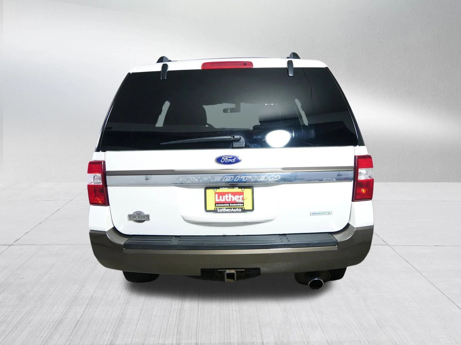Used 2015 White Platinum Metallic Tri-Coat Ford King Ranch image 6