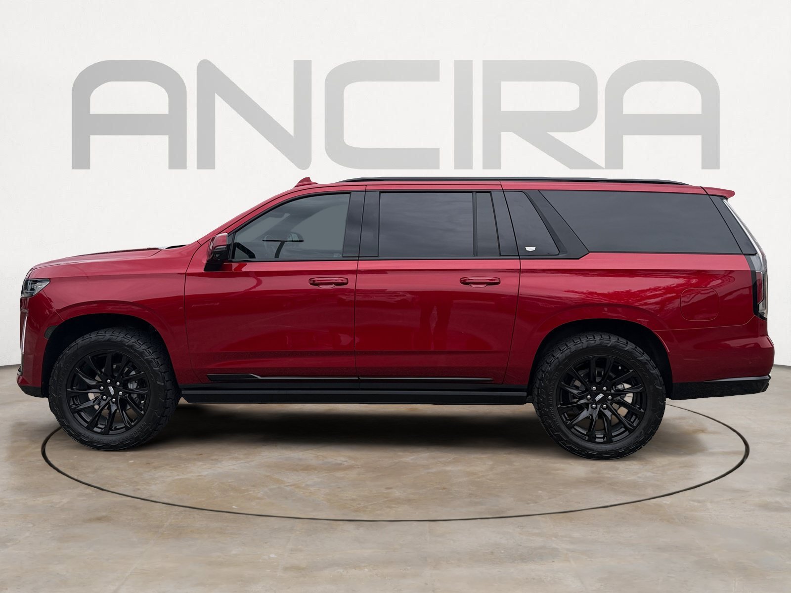Used 2024 Radiant Red Tintcoat Cadillac 4WD Sport image 7