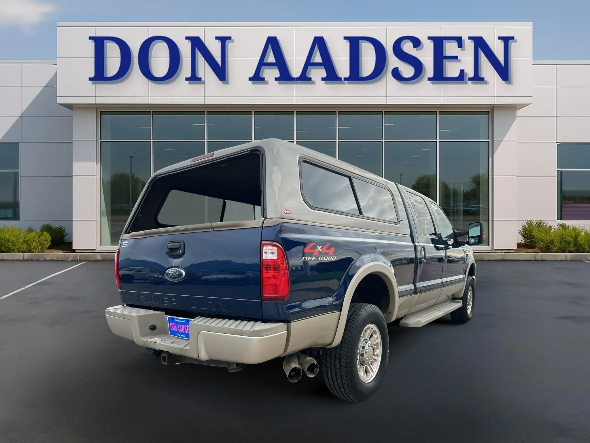 Used 2008 Dark Blue Pearl Clearcoat Metallic Ford King Ranch image 8