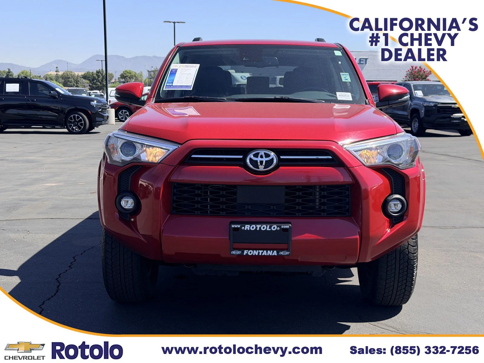 Used 2024 BARCELONA RED MET Toyota SR5 Premium image 2