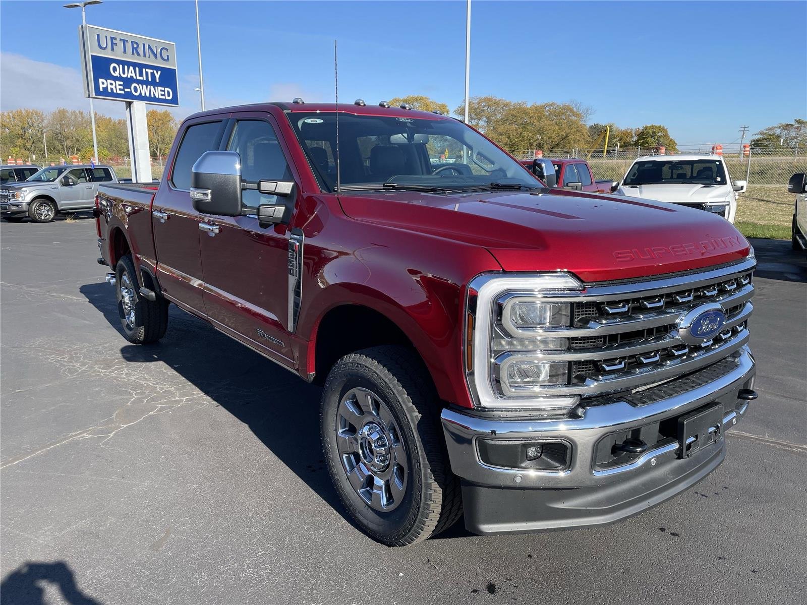 New 2026 Ruby Red Metallic Tinted Clearcoat Ford F-350® Lariat® image 48