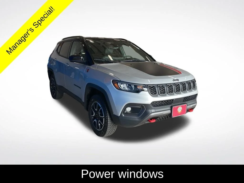 Used 2025 Silver Jeep Trailhawk image 14
