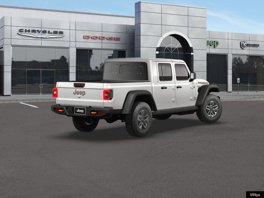 New 2026 Bright White Clear-Coat Exterior Paint Jeep Mojave image 7